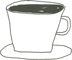 cut of coffee illustration